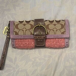 Vintage Coach Clutch